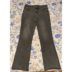 High Waisted Black 90s Bootcut Jeans